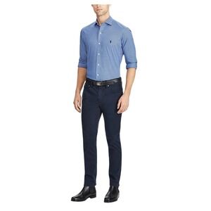 Polo Ralph Lauren Varick Slim Straight‎ Stretch Jeans Mens 34x29 Navy Blue $115